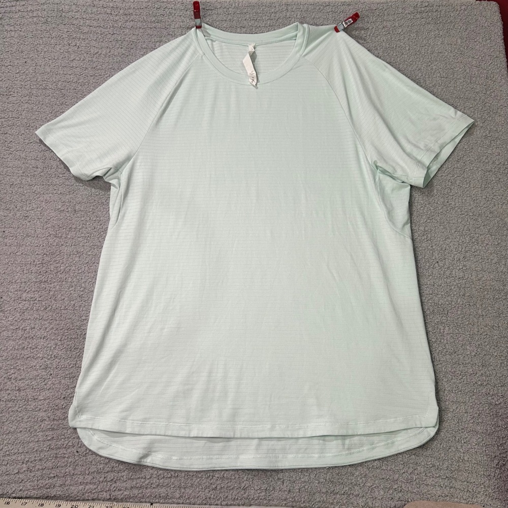 STORI. T-Shirt‎ Performance Activewear XL Mint Green Training Gym Breathable